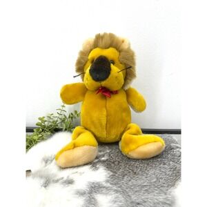 90s Mimi Miller Plush Lion Lamb Reversible Turn Around Friends stuffed animal